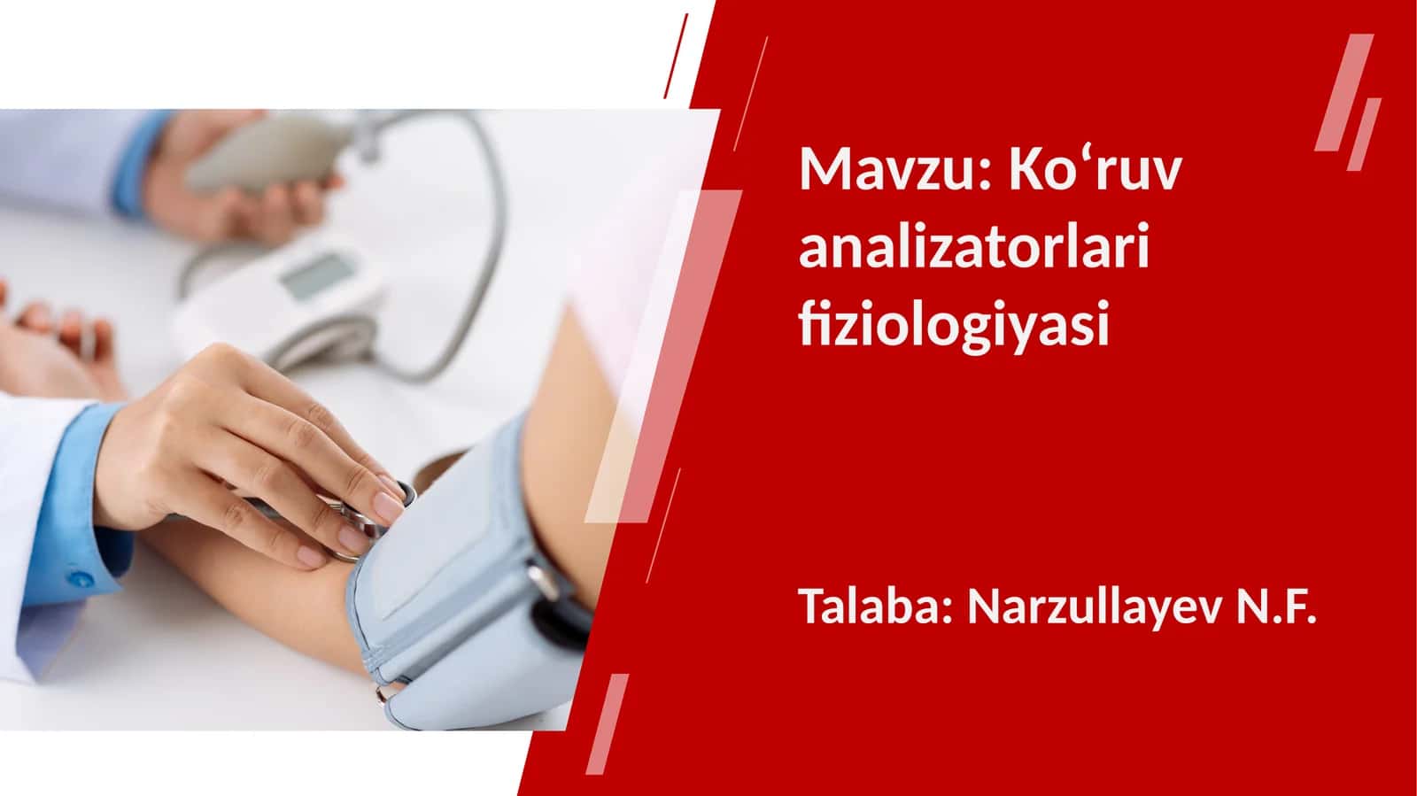 Koʻruvanalizatorlarifiziologiyasi 1