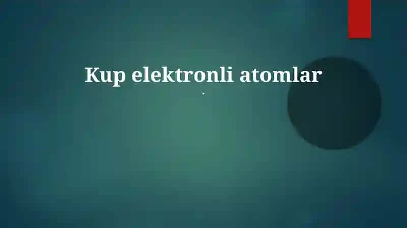 Elektronli Atomlar