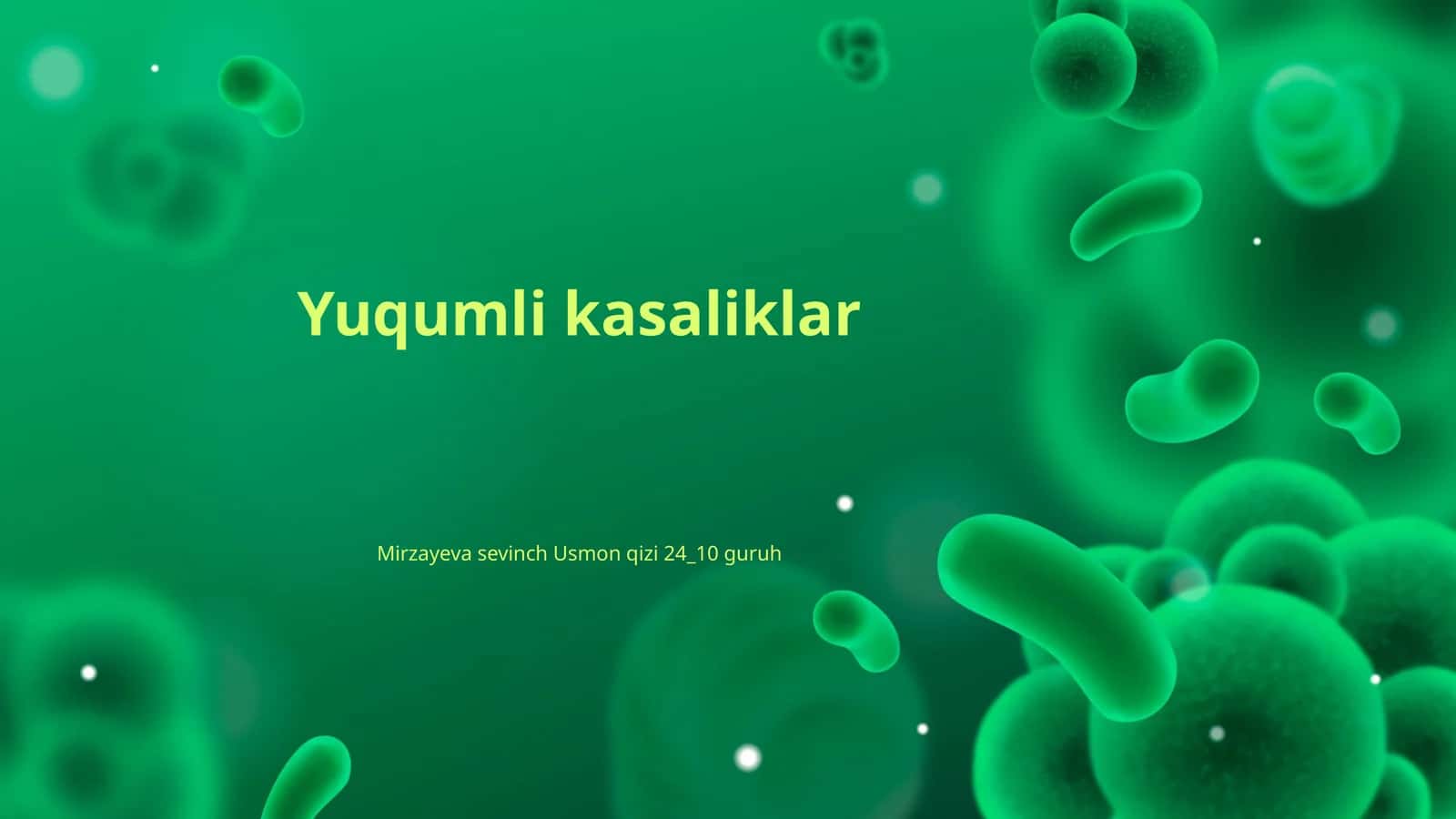 Yuqumli kasaliklar 1