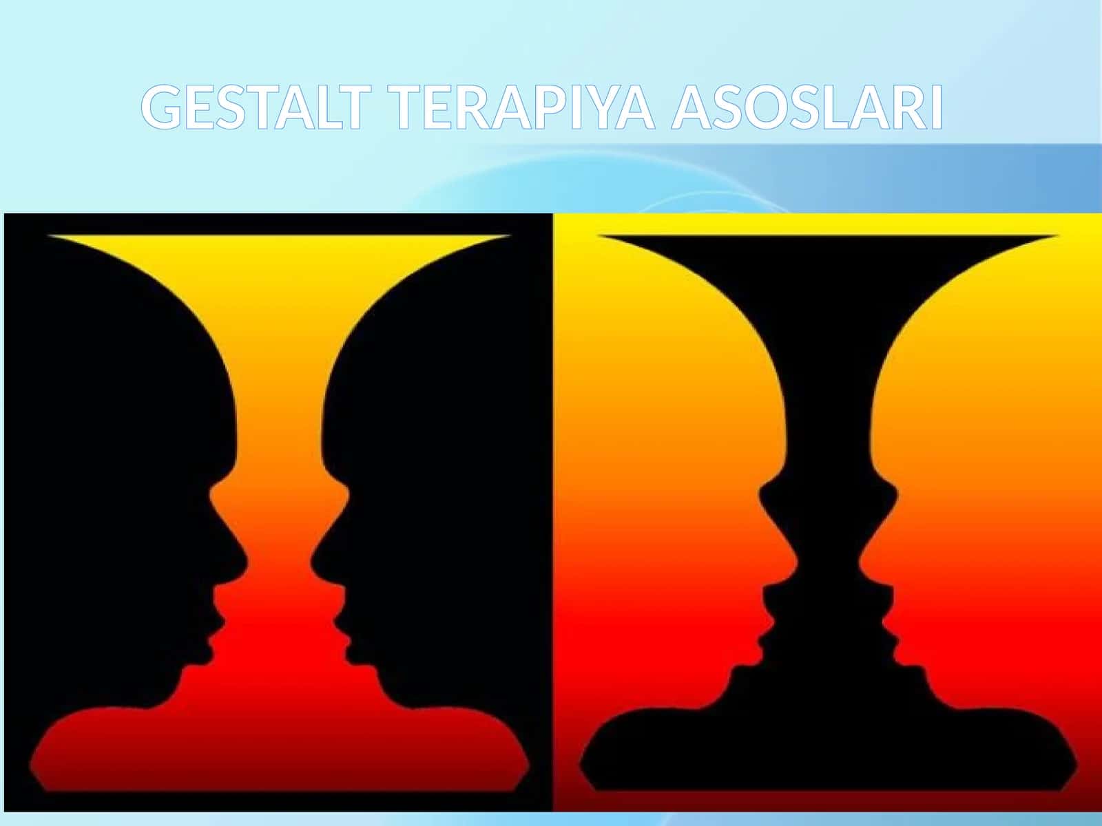 GESTALT TERAPIYA ASOSLARI 1