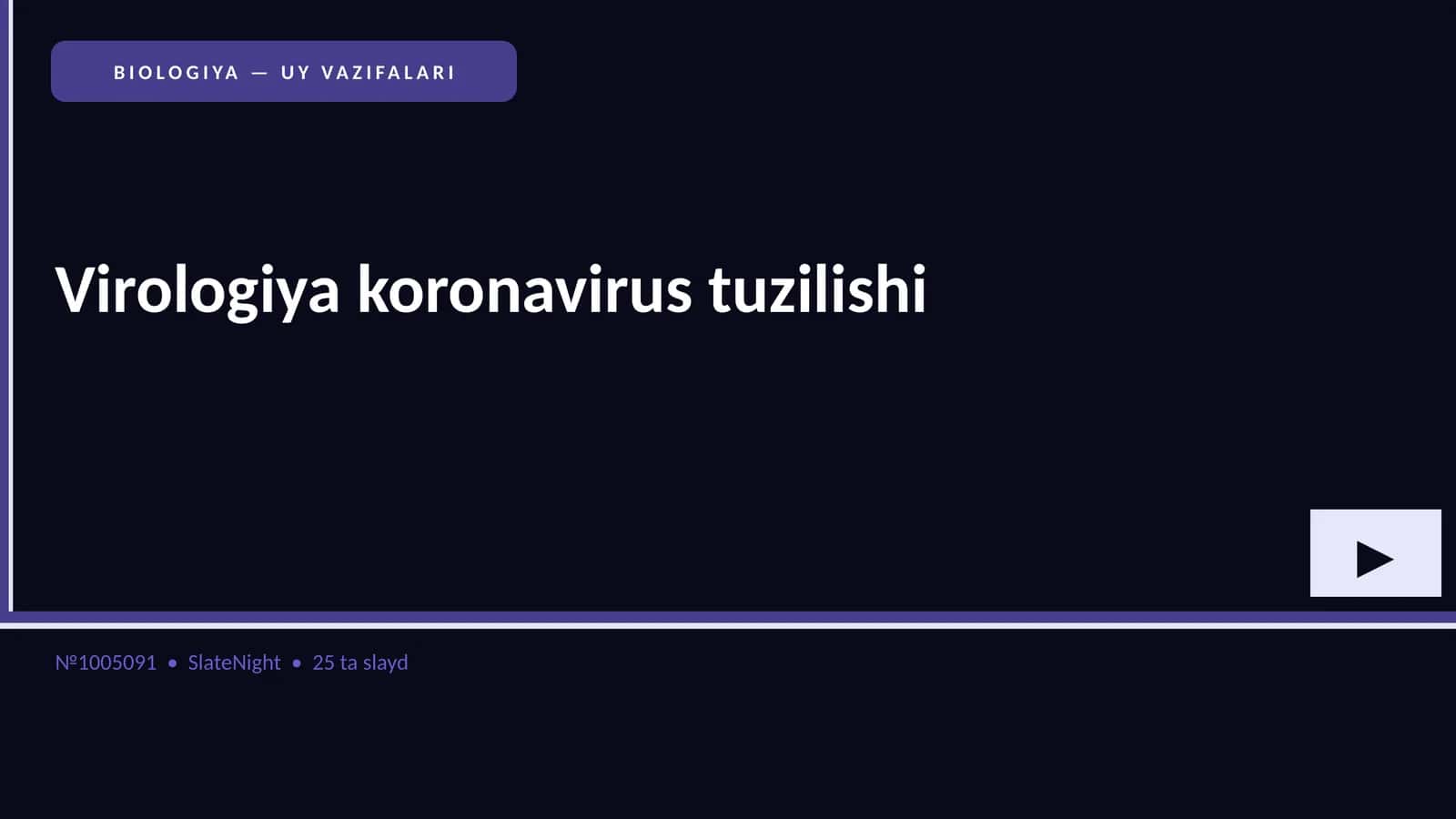 Virologiya koronavirus tuzilishi 1