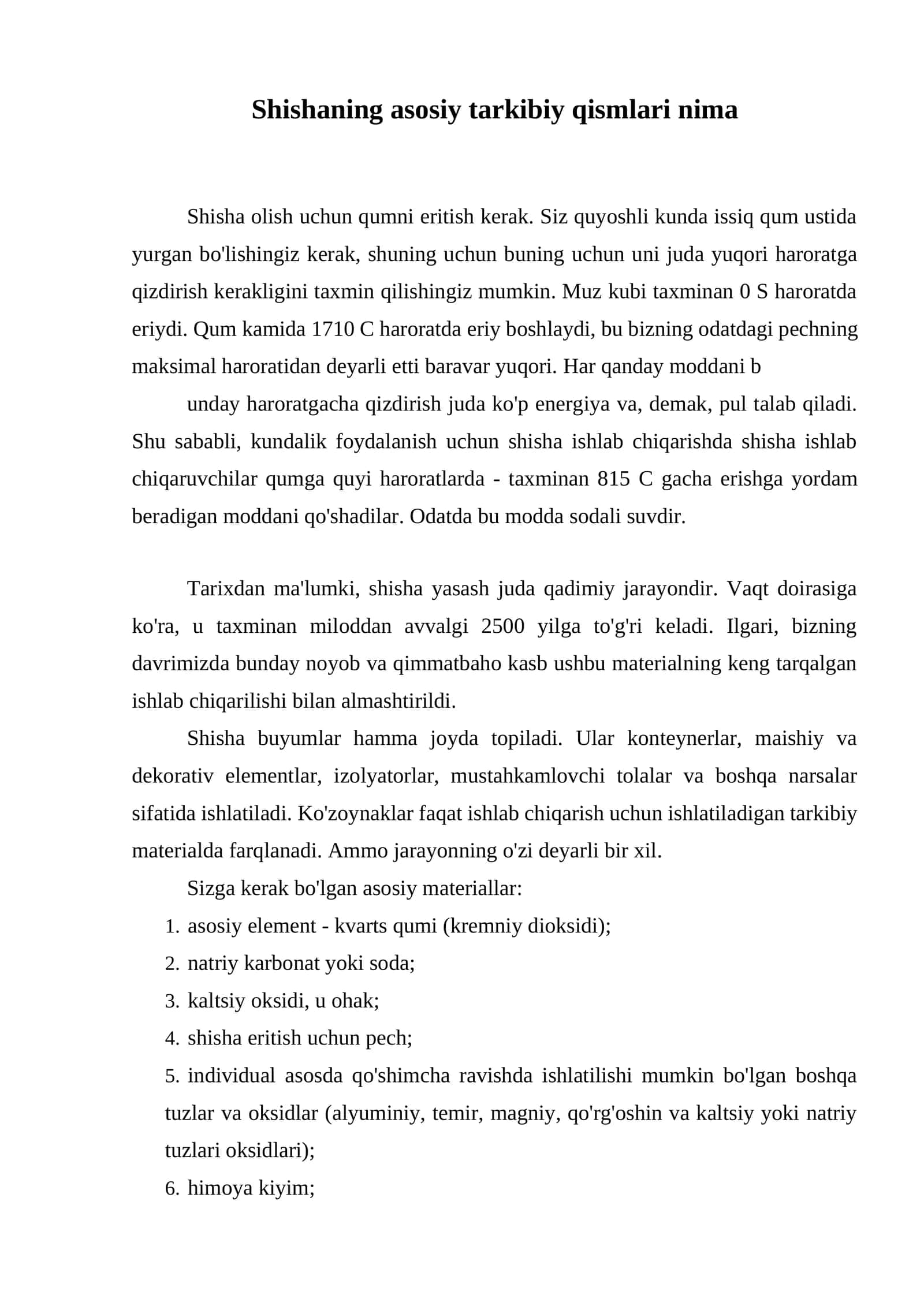 Shisha Buyumlar 1