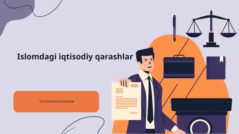 Islomdagi iqtisodiy qarashlar 1