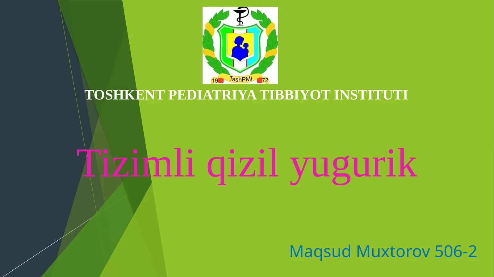 Tizimli qizil yugurik 1