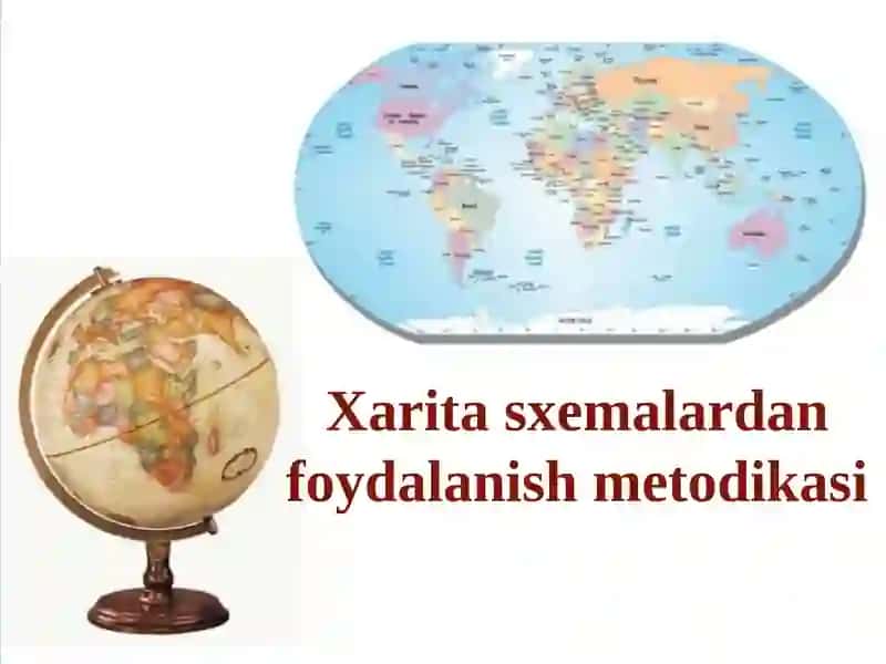 Xarita sxemalardan foydalanish metodikasi