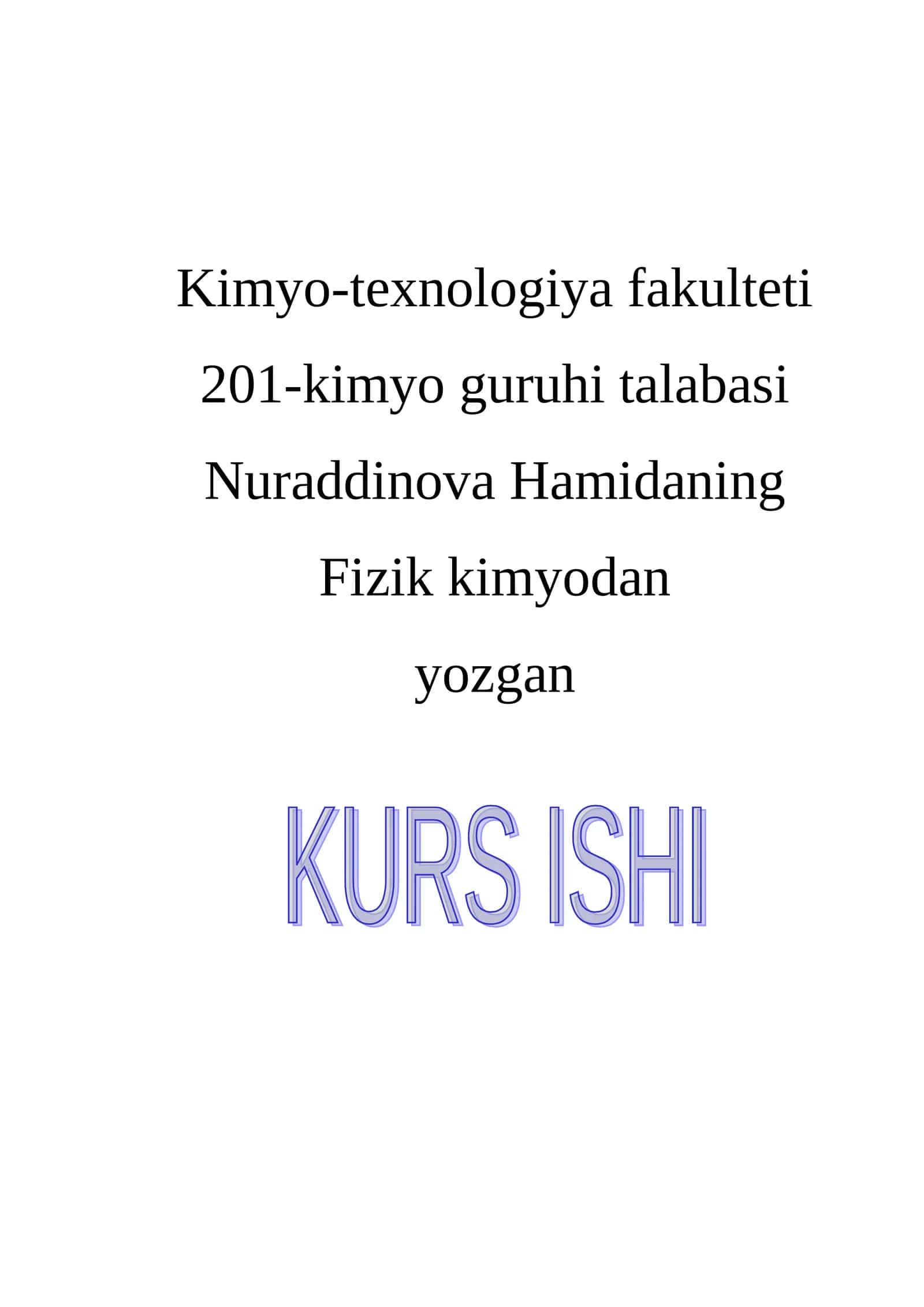 Elektrokimyo fizikasi 1