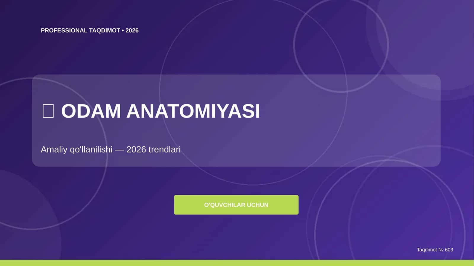 ODAM ANATOMIYASI 1