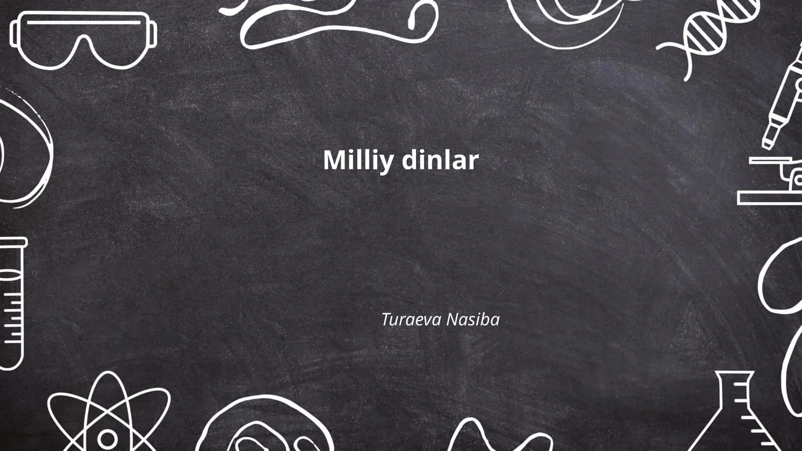 Milliy urf-odatlar 1
