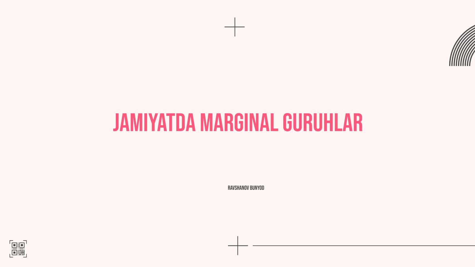 Marginal Guruhlar: Ta'rifi va Ahmiyati 1