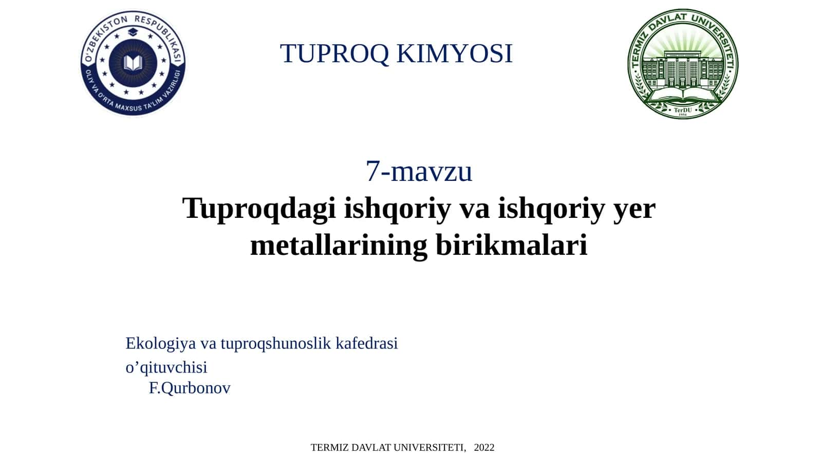 TUPROQ KIMYOSI 1