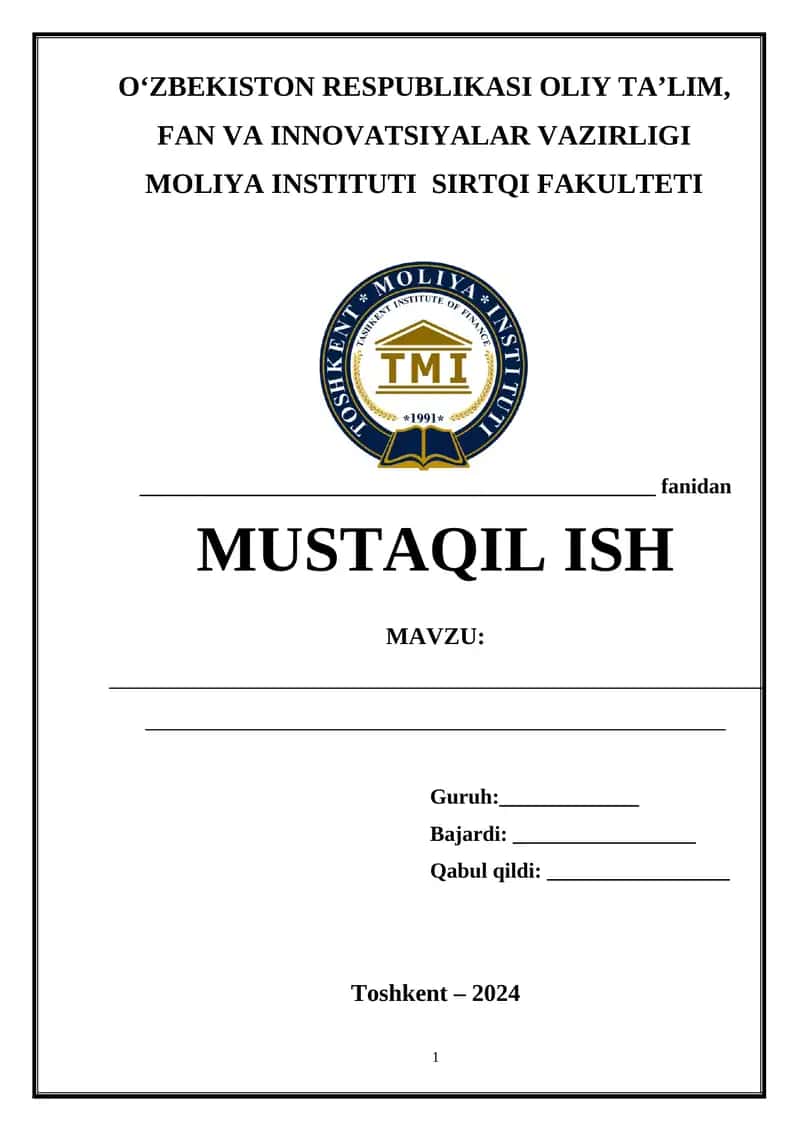 BANKLARDA MODDIY VA NOMODDIY AKTIVLAR HISOBI 1