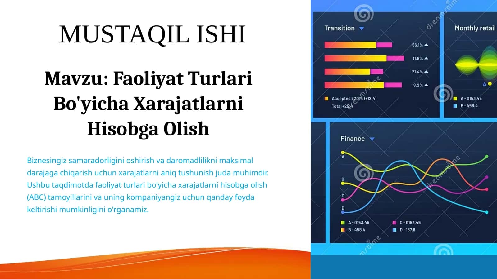 Faoliyat Turlari Bo'yicha Xarajatlarni Hisobga Olish 1
