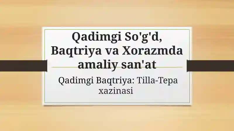 Qadimgi So'g'd, Baqtriya va Xorzm