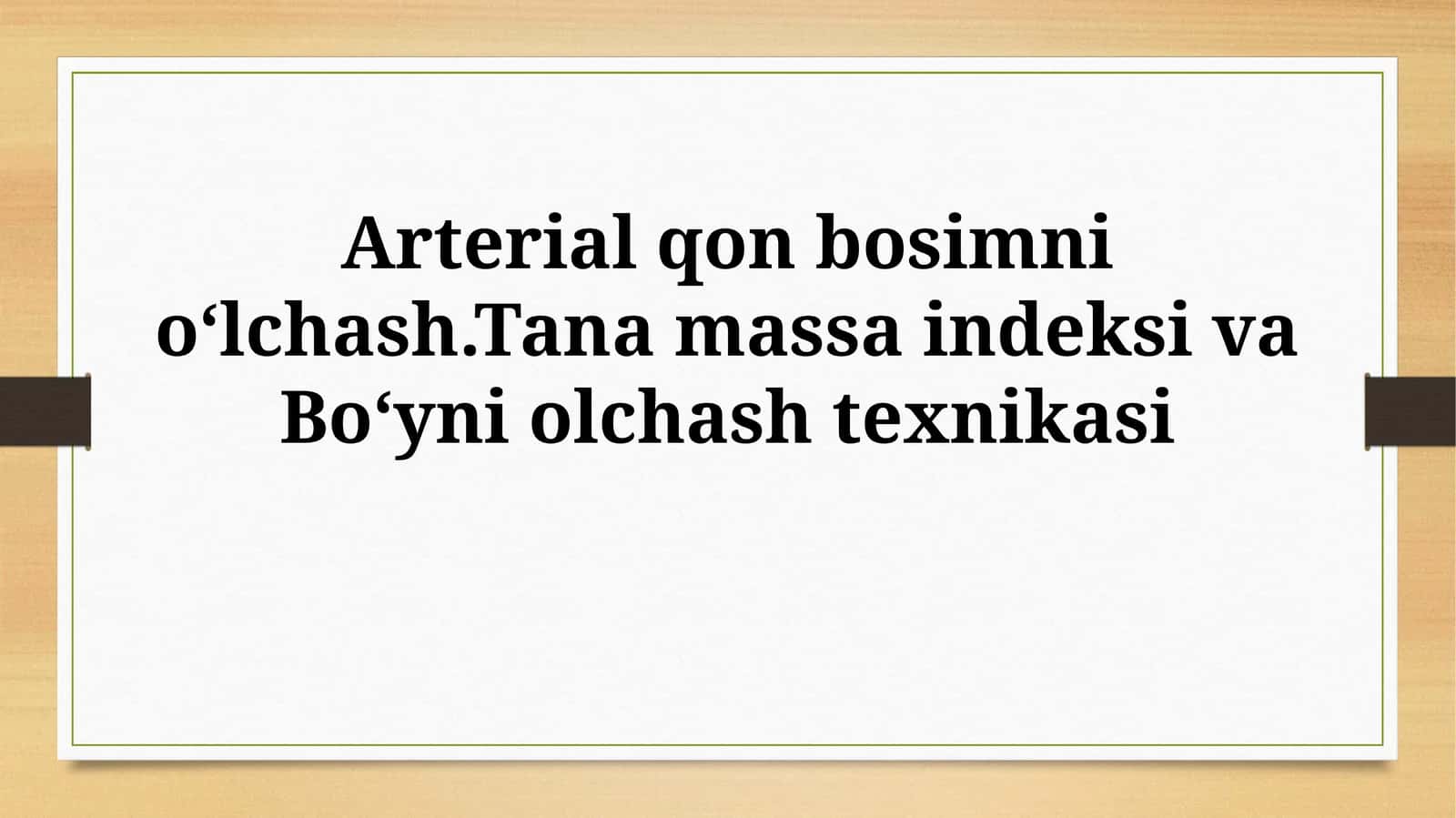 Bo'yin atrofi normal ko'rsatkichlari 1