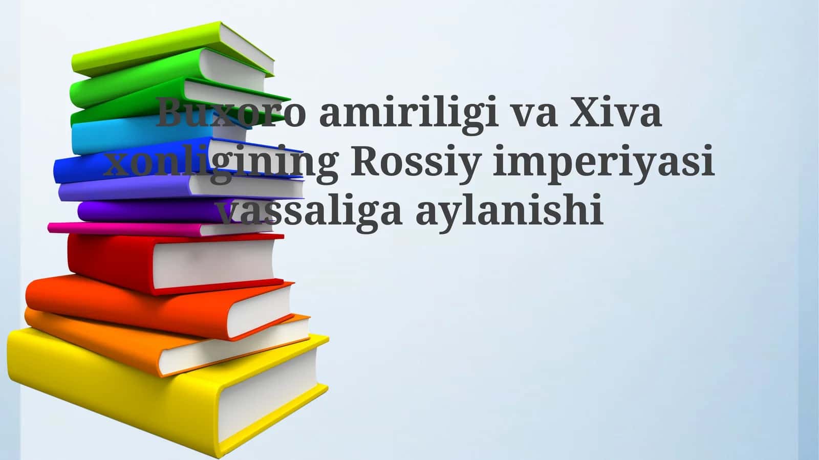 BuxoroamiriligivaXivaxonliginingRossiyimperiyasivassaligaaylanishi 1