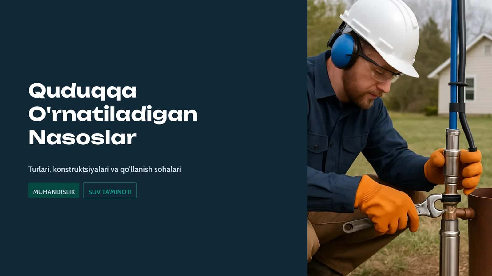Quduqqa O'rnatiladigan Nasoslar 1