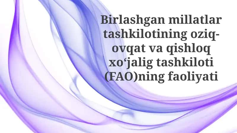 Qishloq ayollariga investitsiya dasturi 1