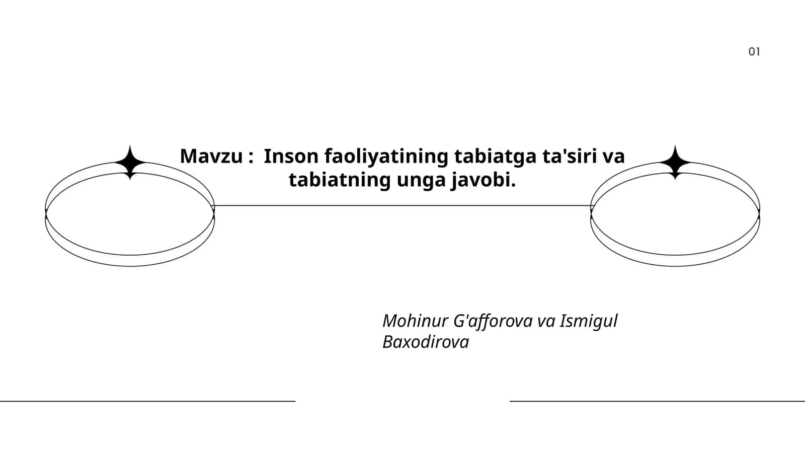 Inson Faoliyatining Tabiatga Ta'siri va Tabiatning Unga Javobi 1