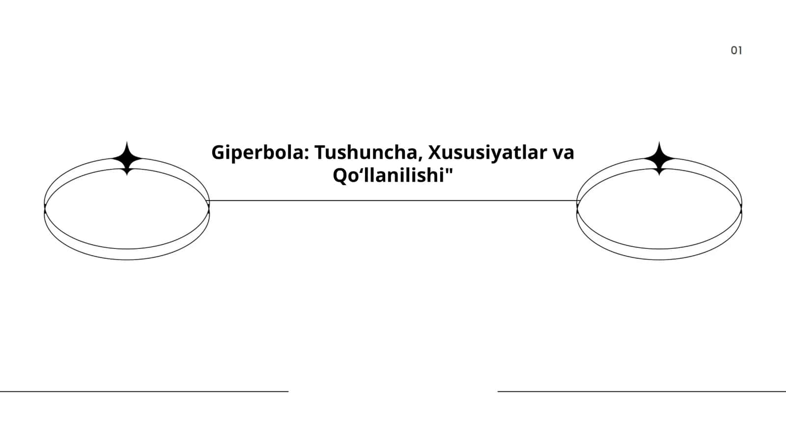 Giperbola: Tushuncha, Xususiyatlar va Qo‘llanilishi 1