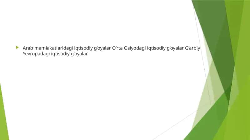 Iqtisodiy g‘oyalar 1