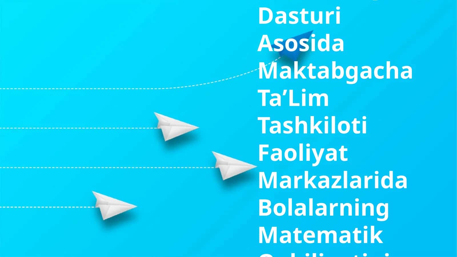 Ilk Qadam Davlat OʻQuv Dasturi 1