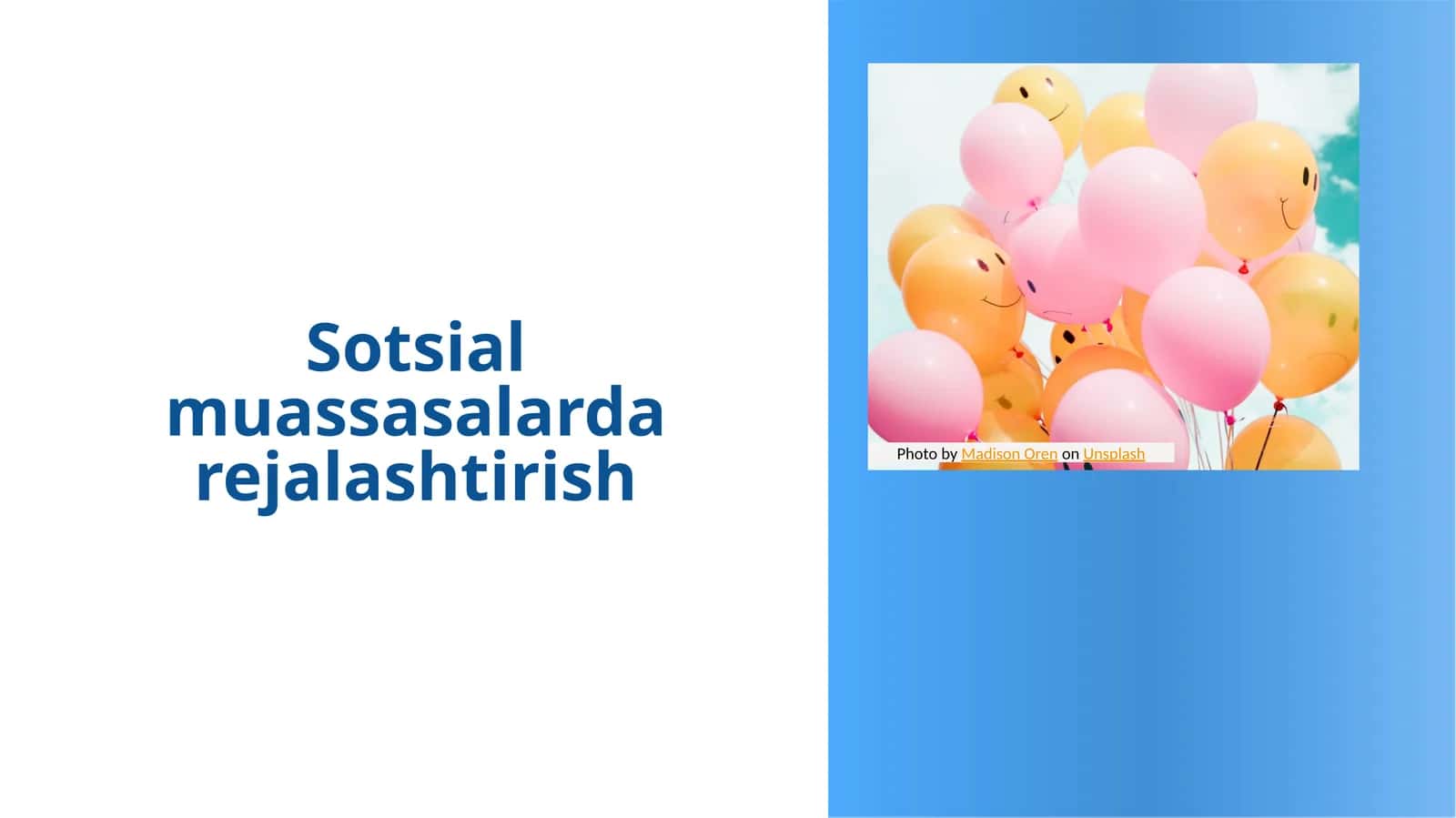 Sotsial muassasalarda rejalashtirish 1