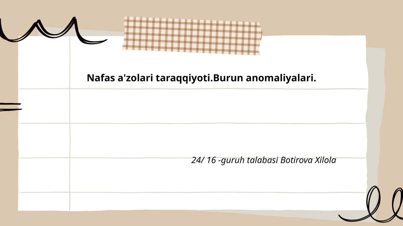 Burun to’siqlarining rivojlanish anomaliyalari 1