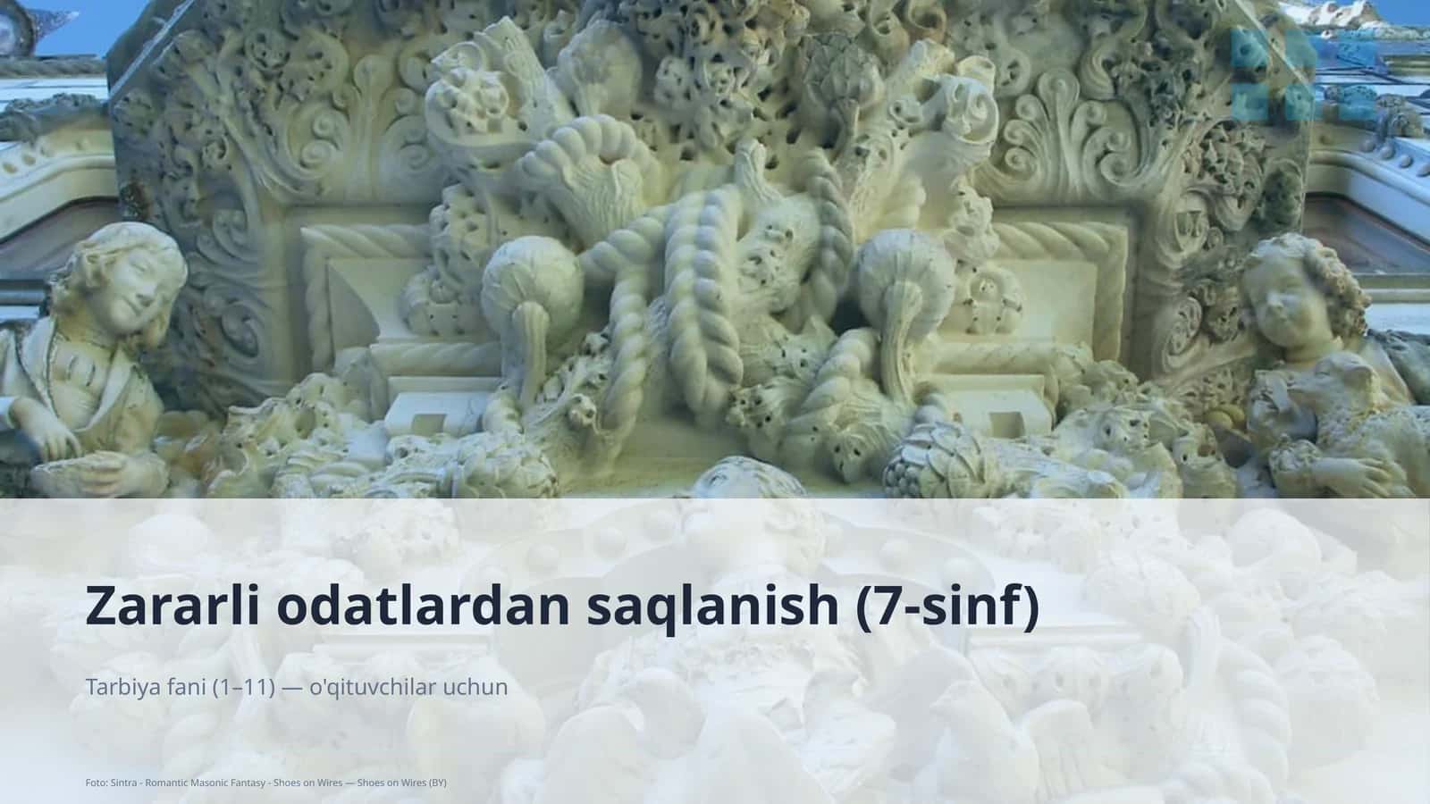Zararli odatlardan saqlanish (7-sinf) 1
