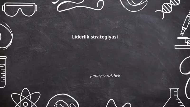 Liderlik strategiyasi 1
