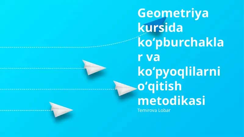 Geometriya kursi 1