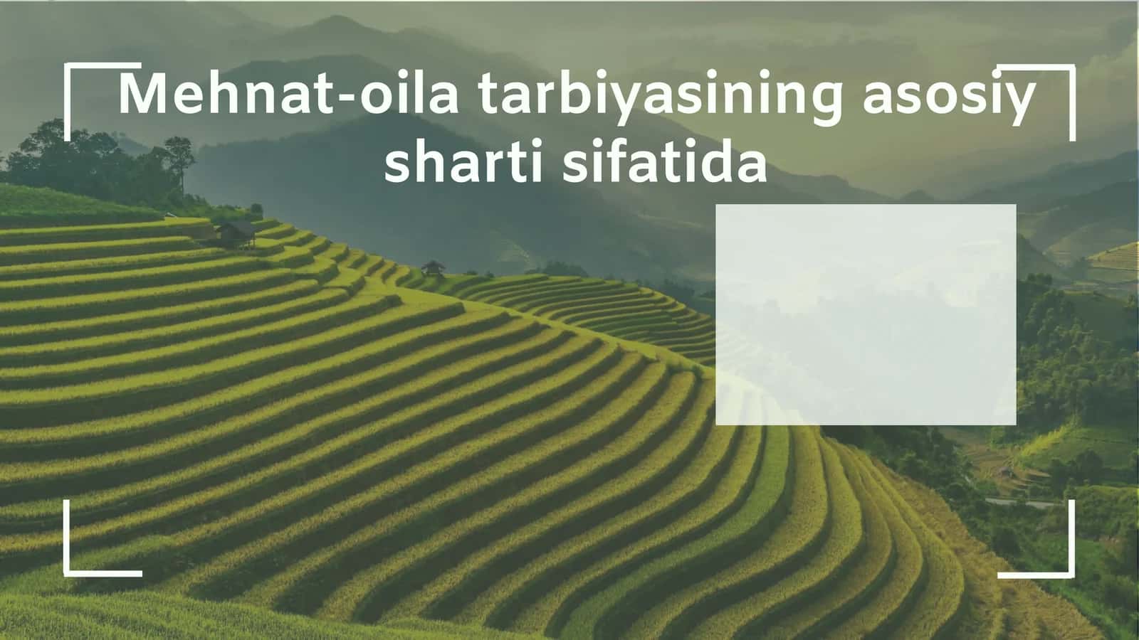 Oilada mehnat tarbiyasi slayd, prezentatsiya, ppt 1
