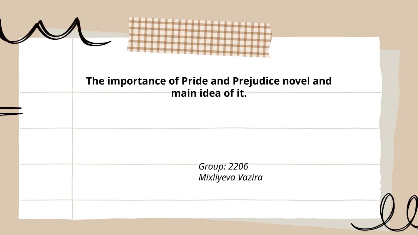 The Importance of Pride and Prejudice Novel 1