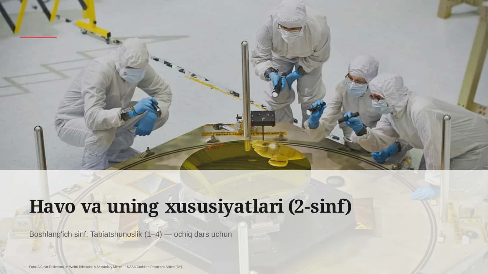 Havo va uning xususiyatlari (2-sinf) 1