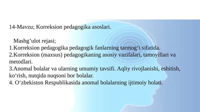 Korreksion pedagogika asoslari 1