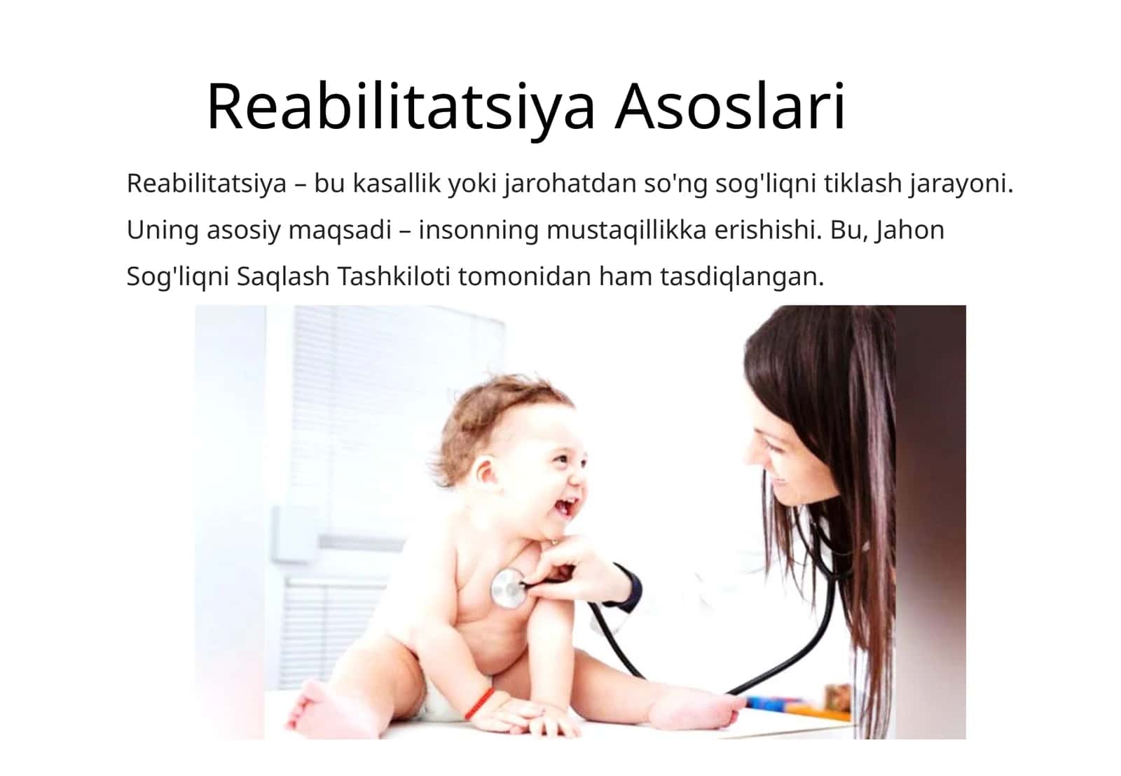 Reabilitatsiya Asoslari 1