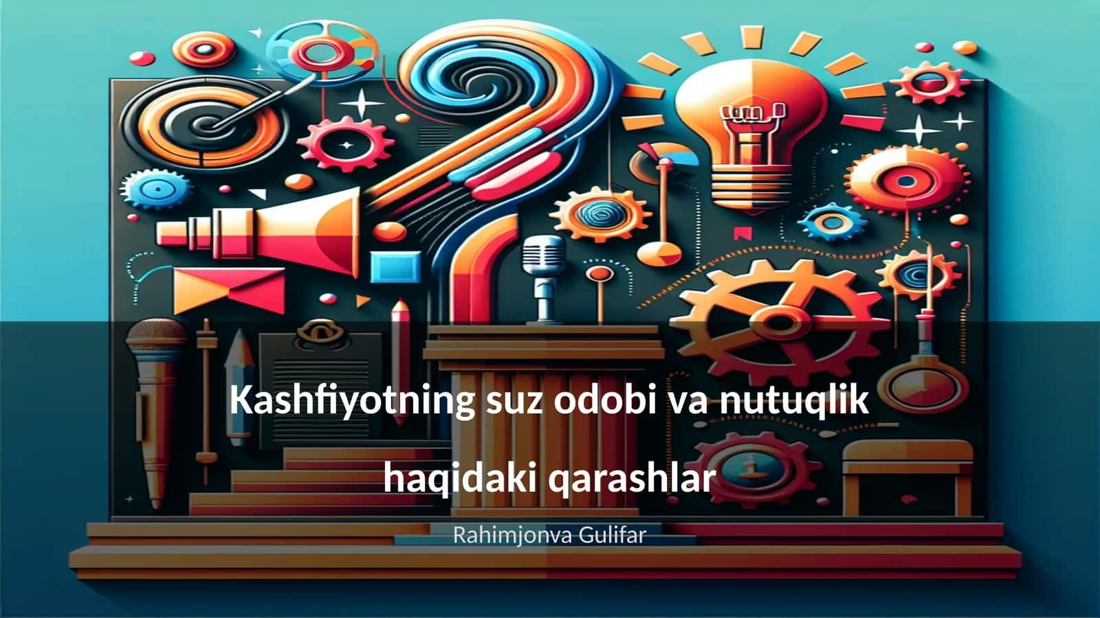 Kashfiyotning suz odobi va nutuqlik haqidaki qarashlar 1