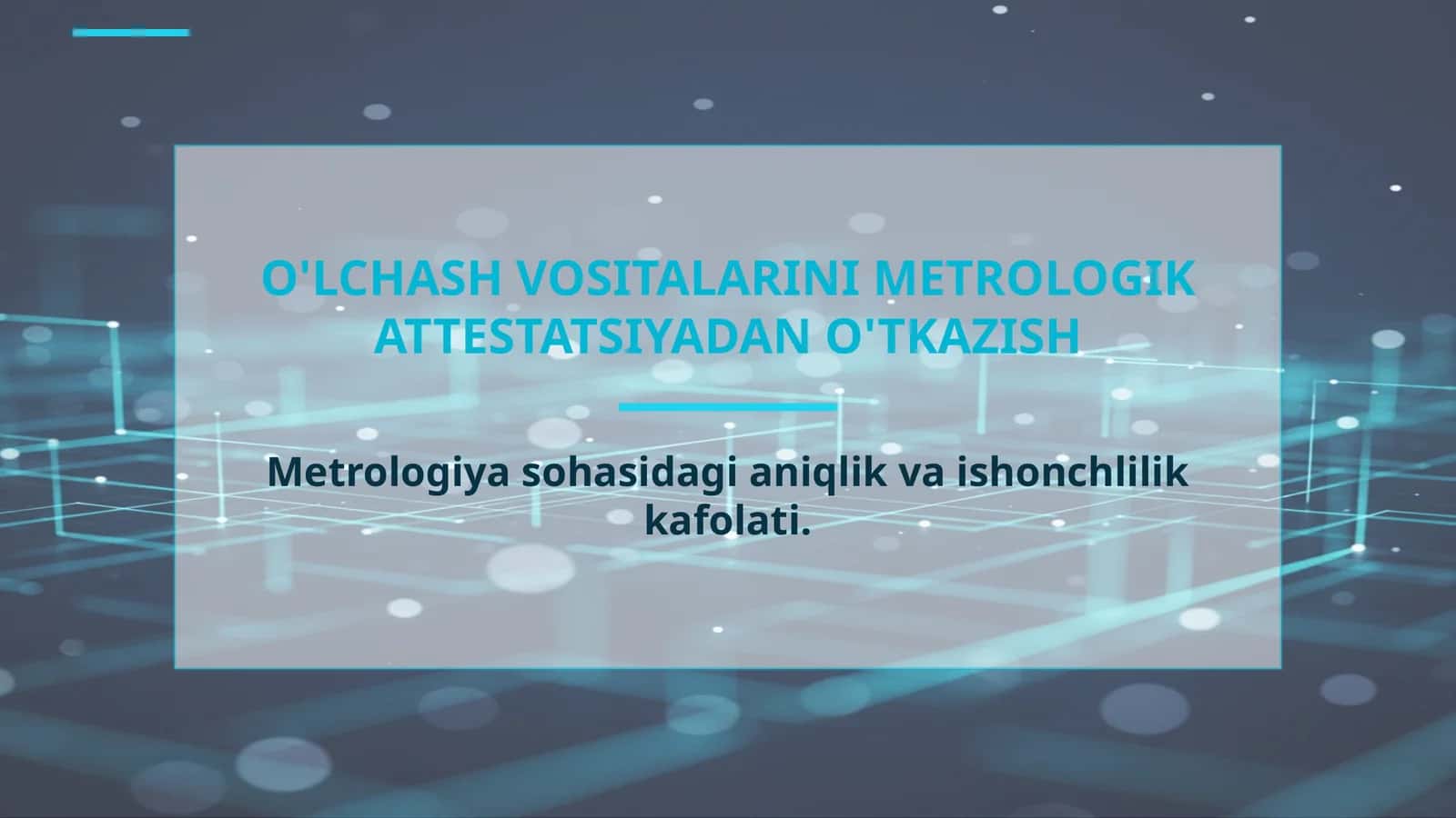 Metrologik Attestatsiya 1