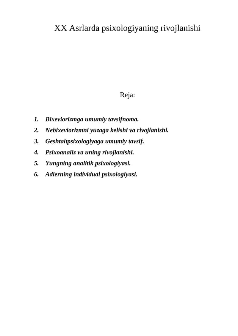Bolani psixologik tarbiyalash 1