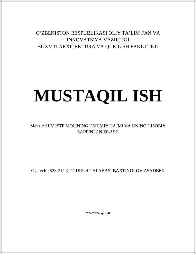 SUV ISTE'MOLI TUSHUNCHASI 1