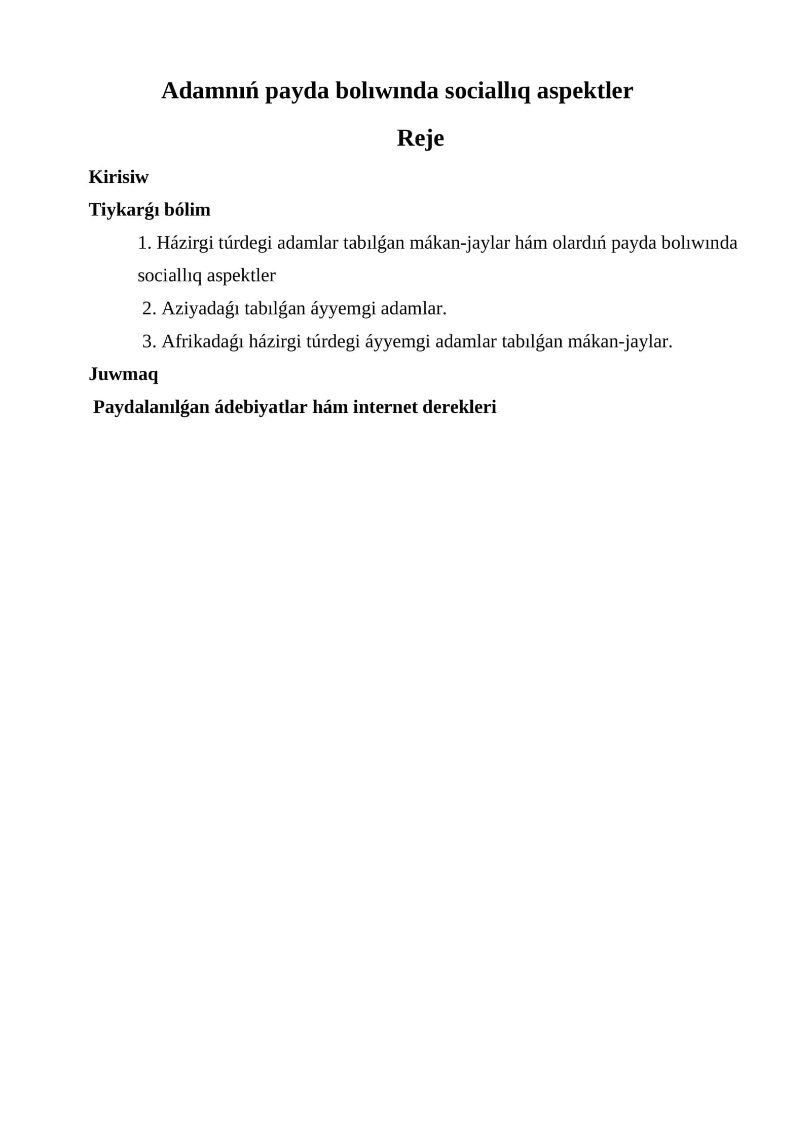 Sociallık aspektler 1