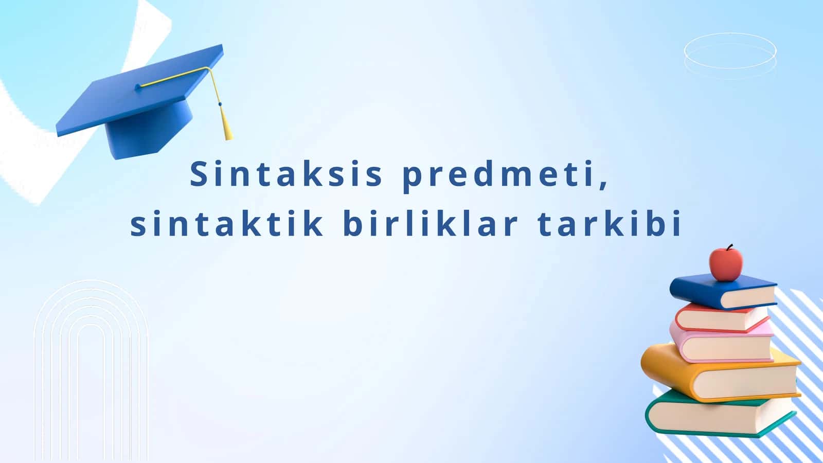 Sintaksispredmeti, sintaktikbirliklartarkibi 1