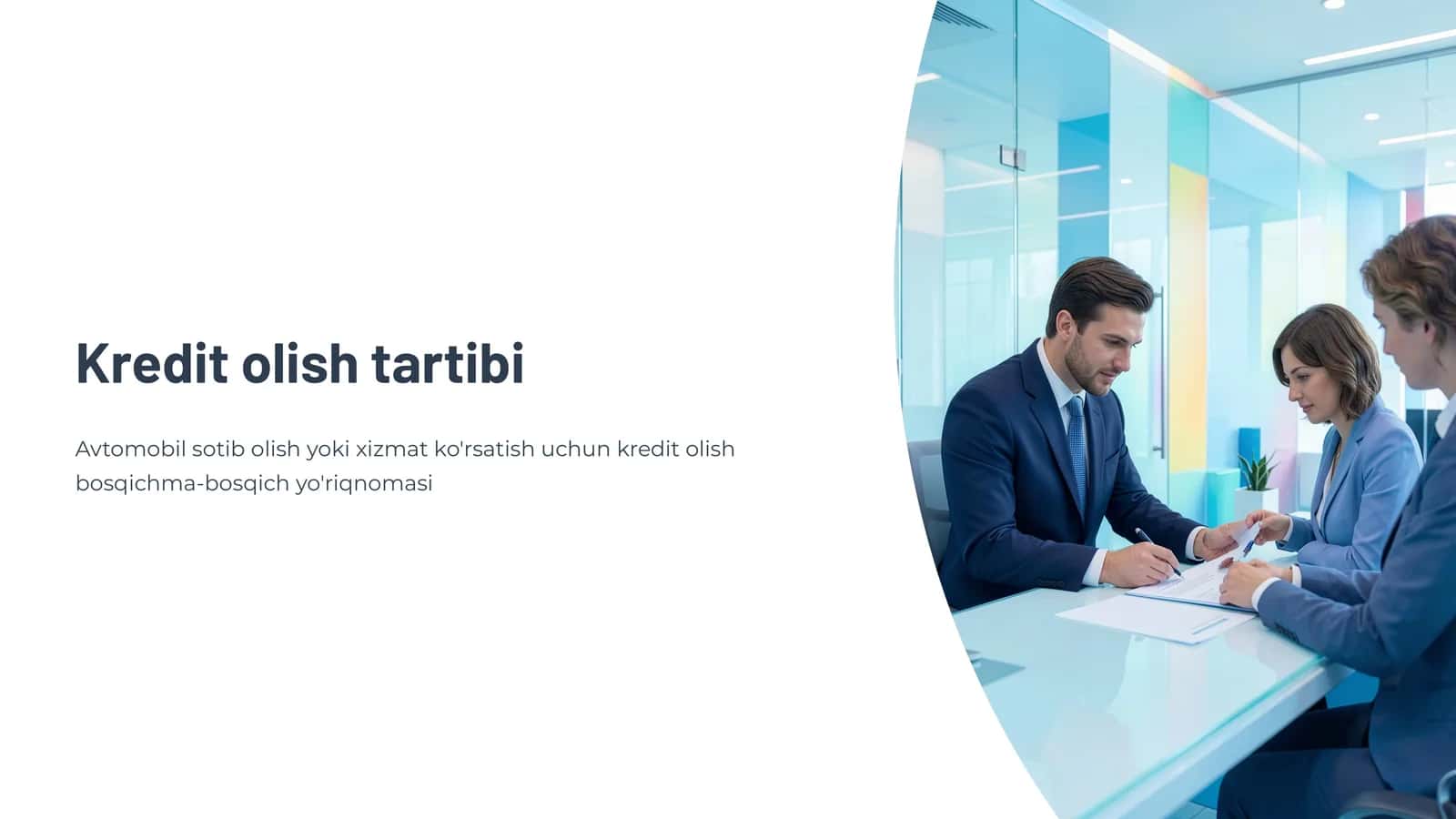 Kredit olish tartibi 1