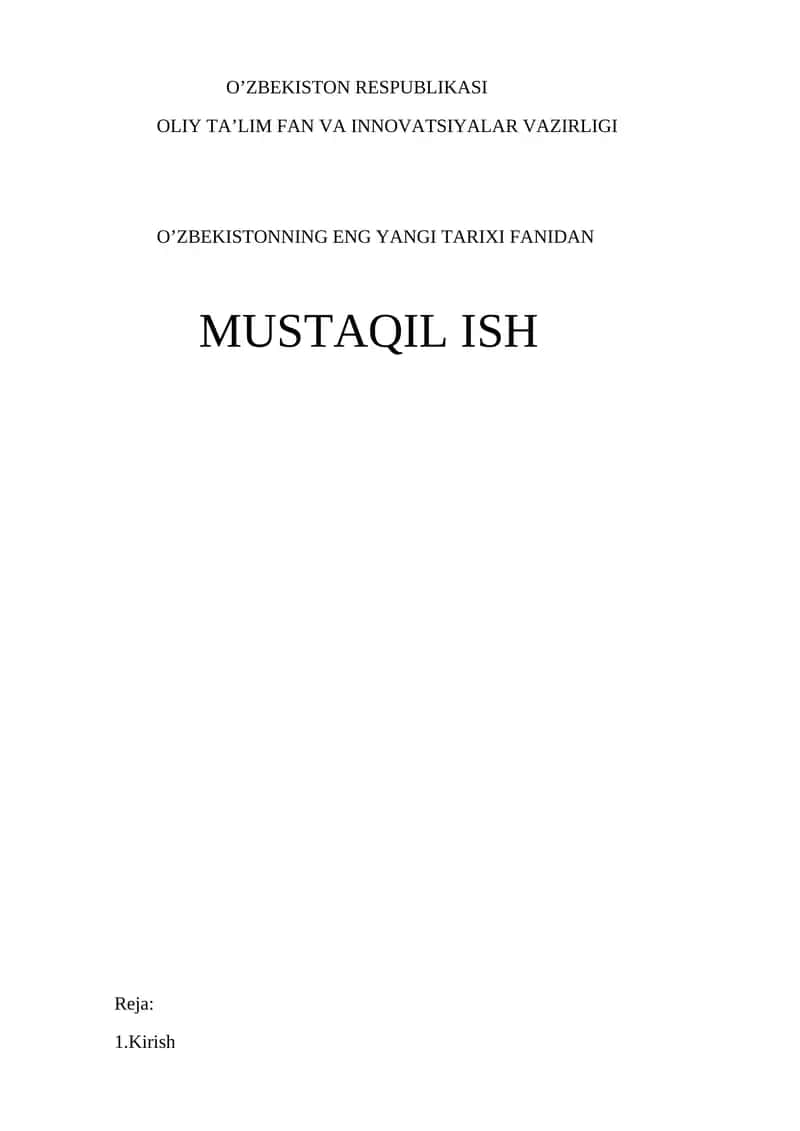 Mustaqillikdan oldingi talim tizimi 1