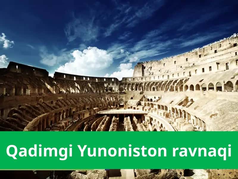 Qadimgi Yunoniston ravnaqi 1