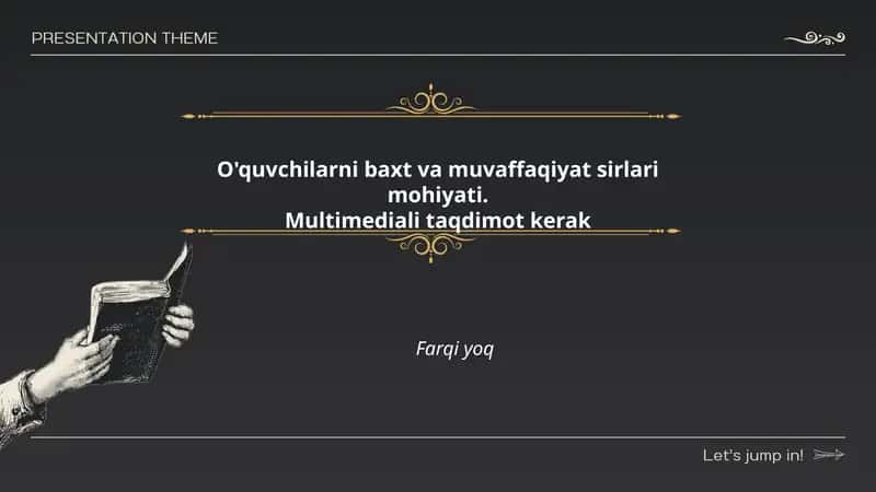Baxt va Muvaffaqiyat Sirlari 1