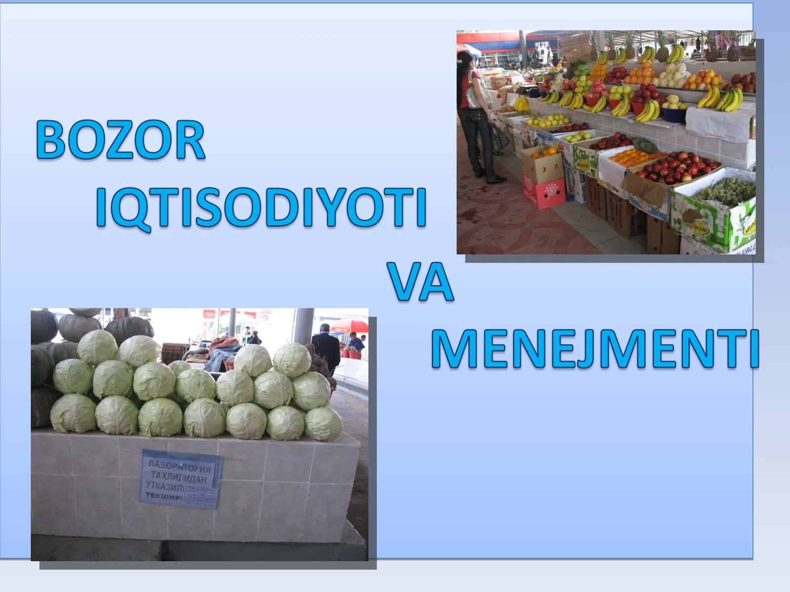 Qadimdan O’rta Osiyoning bozorlari 1