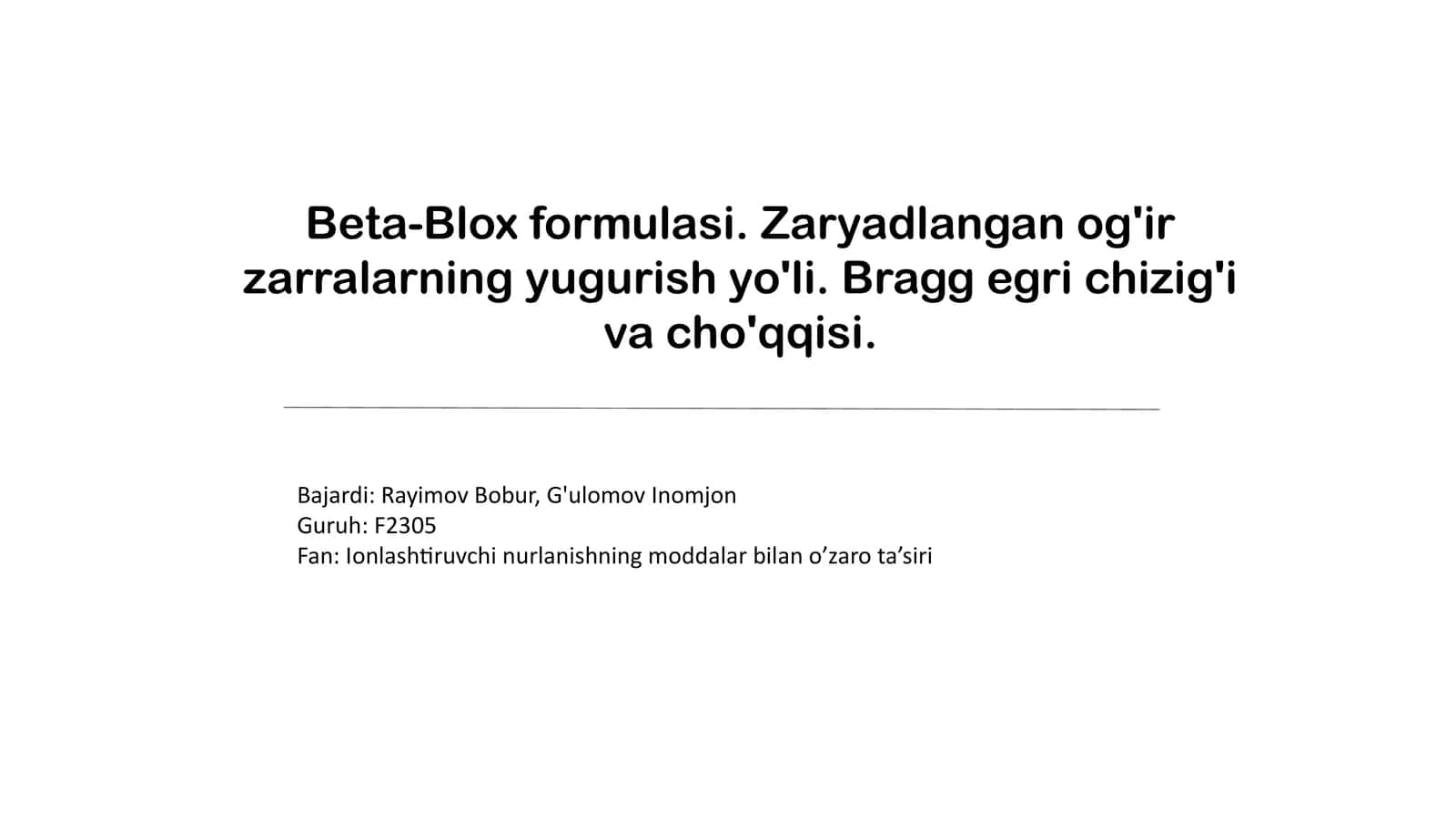 Bete-Blox formulasi 1