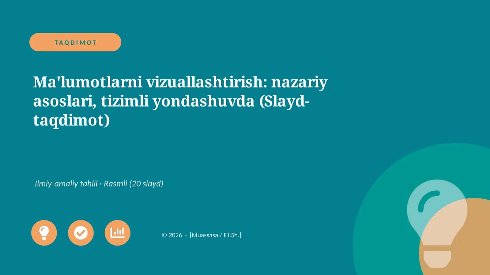 Mavzuning dolzarbligi 1