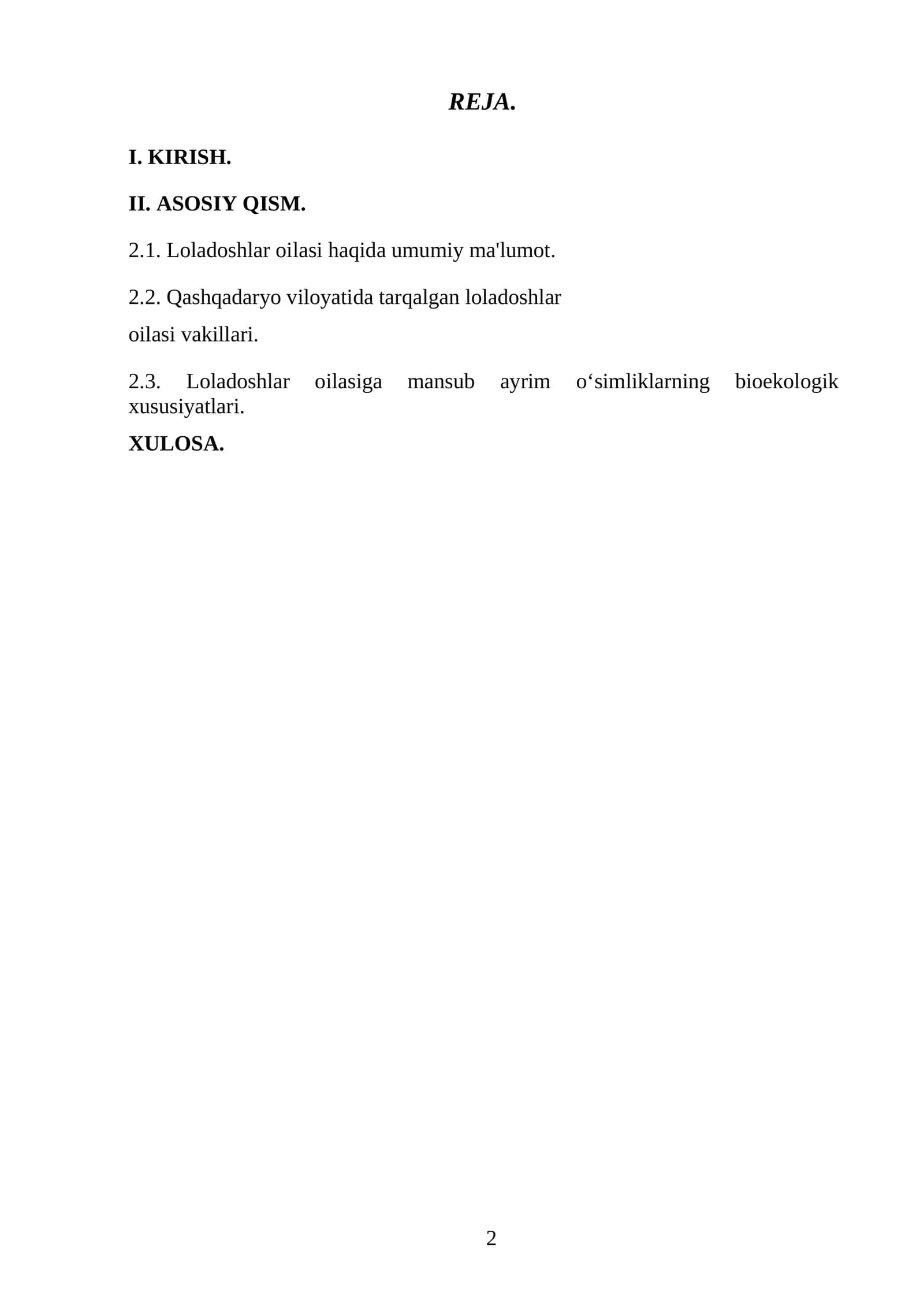 O`zbekiston “Qizil kitob”i 1