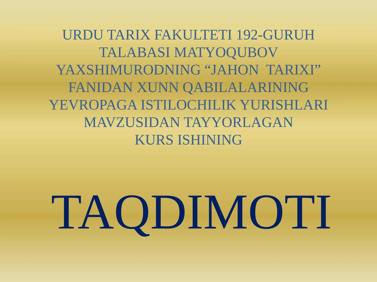Xunn qabilalarining Yevropa ga istilochilik yurishlari 1